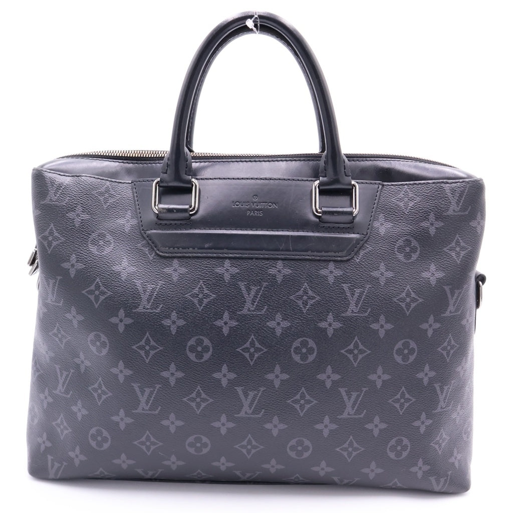 LOUIS VUITTON(ルイヴィトン) モノグラムエクリプス オディセ ブリーフケース ハンドバッグ ブラック PVCレザー M44222