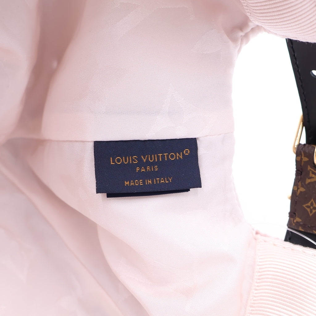 LOUIS VUITTON(ルイヴィトン) LV タッチ ベロア モノグラムフラワー刺繍 ベースボールキャップ 帽子 ピンク M7790M AL3272 レディース