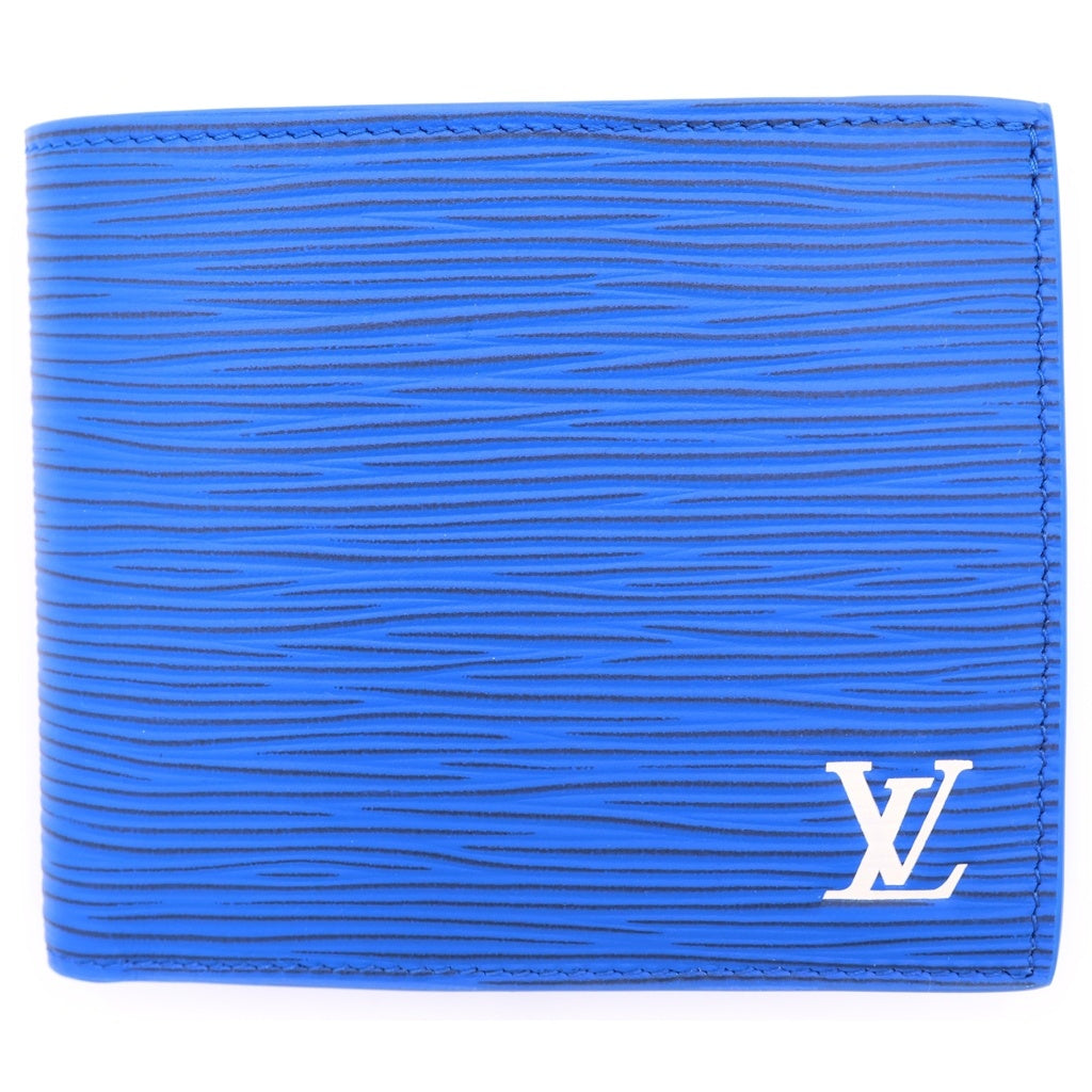 LOUIS VUITTON(ルイヴィトン) ■エピ ポルトフォイユマルコ ブルー M25996 ICタイプ 箱 レディース