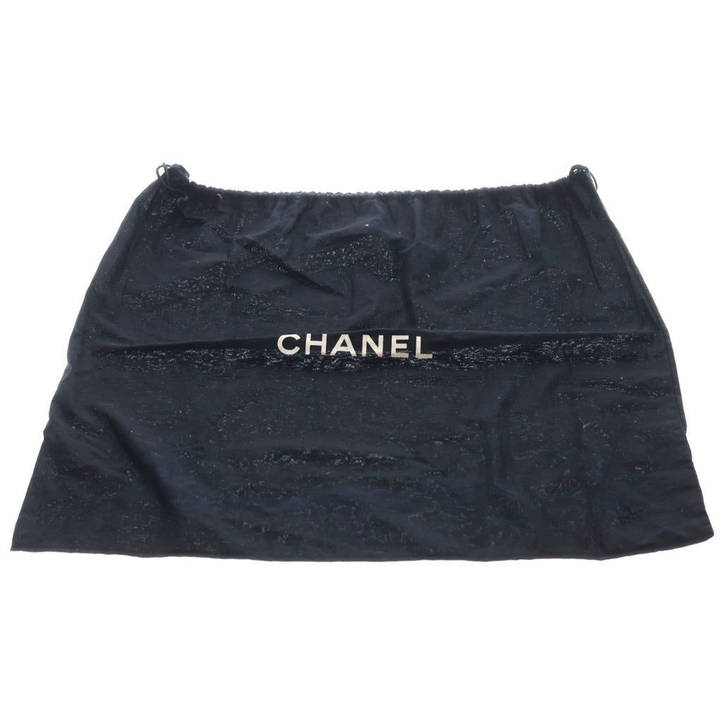 CHANEL(シャネル) ビコローレ35 ラムスキン ゴールド金具 2WAY ハンドバッグ ボストンバッグ ショルダーバッグ ブラック レディース