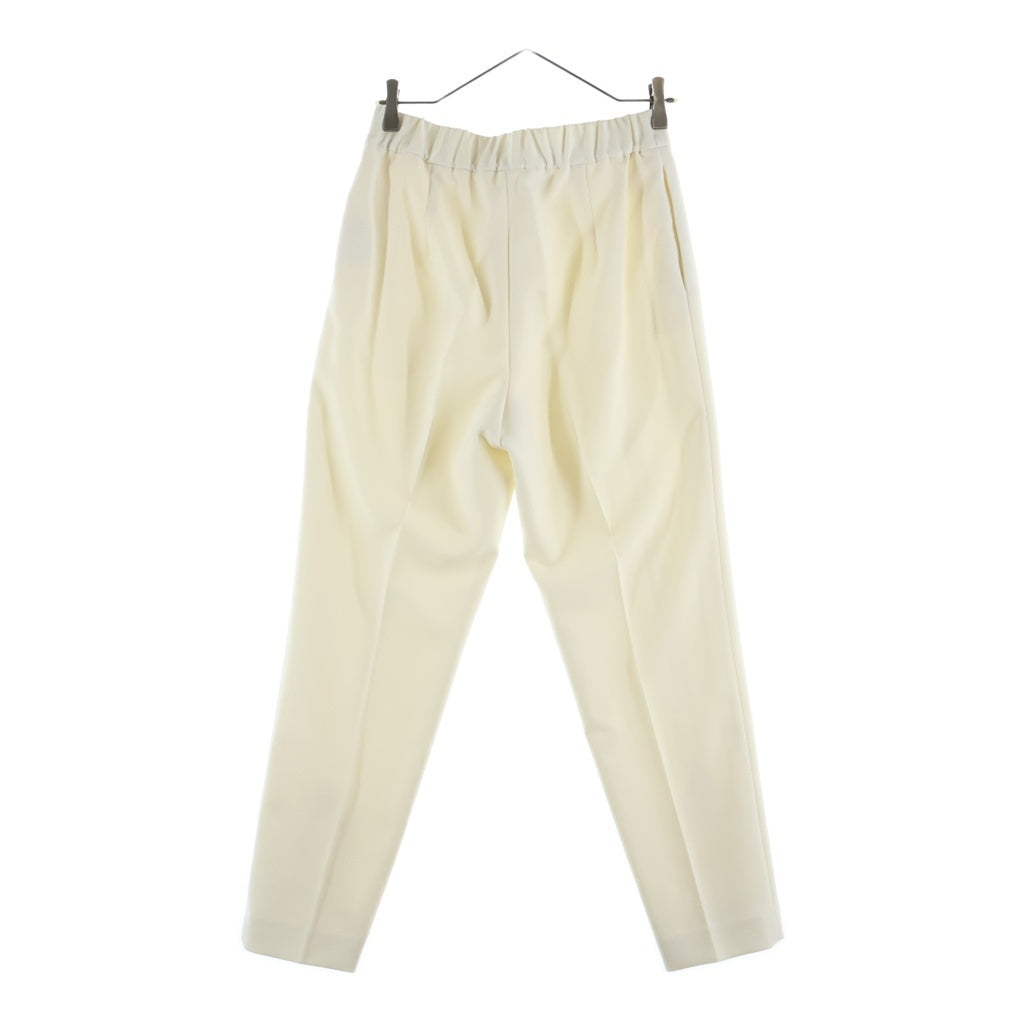 ADORE(アドーア) タック テーパードパンツ スリット ポリエルテル ベージュ 531-0230968 レディース
