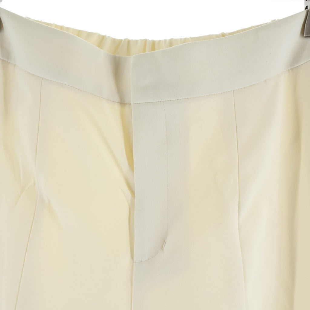 ADORE(アドーア) タック テーパードパンツ スリット ポリエルテル ベージュ 531-0230968 レディース