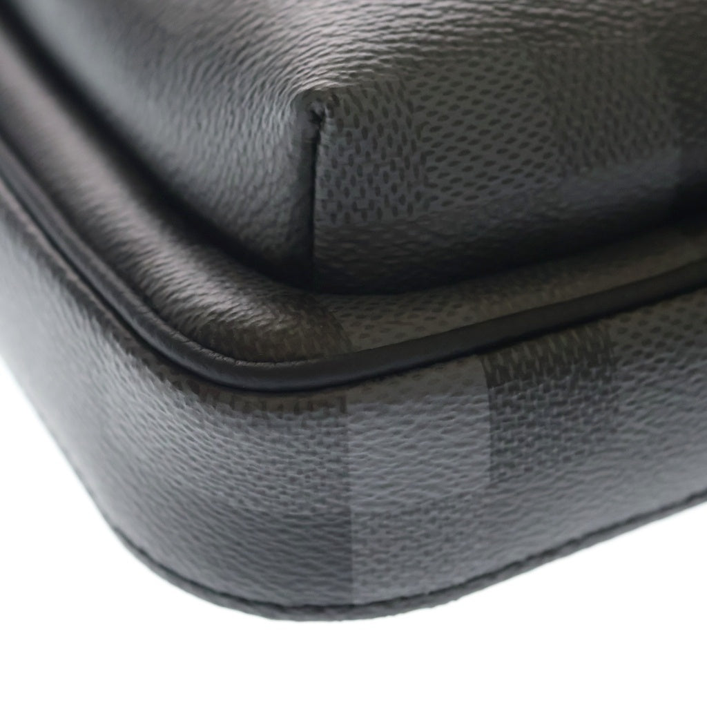 LOUIS VUITTON(ルイヴィトン) ダモフラージュ アヴェニュー スリングバッグ PM PVC レザー ショルダーバッグ ボディバッグ ICタイプ ブラック M14953 レディース