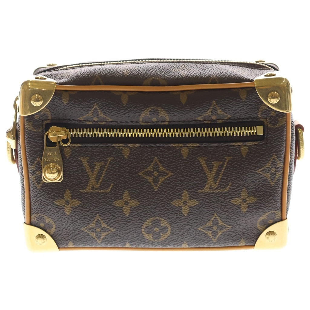 LOUIS VUITTON(ルイヴィトン) モノグラム ミニソフトトランク PVC レザー ショルダーバッグ ICタイプ ブラウン M14729 レディース