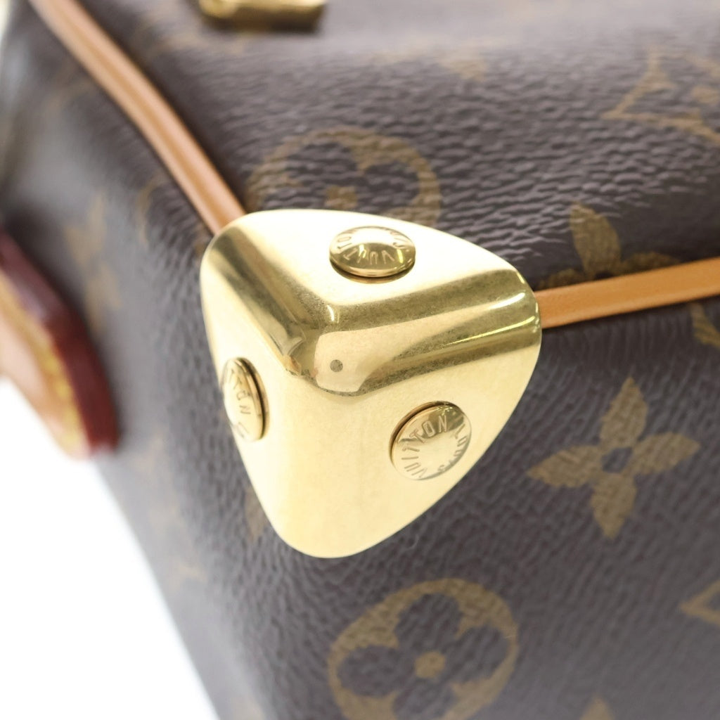 LOUIS VUITTON(ルイヴィトン) モノグラム ミニソフトトランク PVC レザー ショルダーバッグ ICタイプ ブラウン M14729 レディース