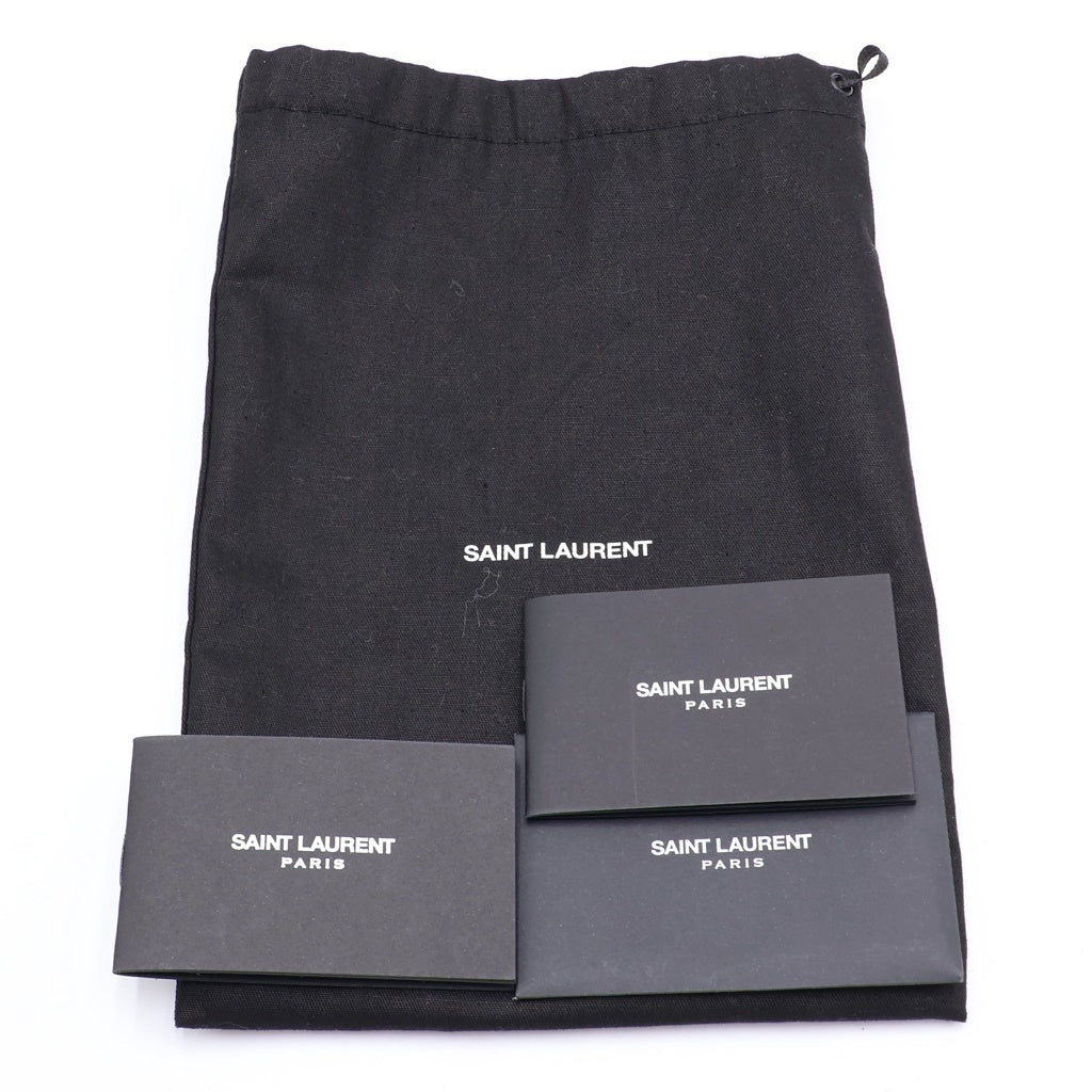 SAINT LAURENT PARIS(サンローランパリ) サド ミニチューブバック ショルダーバック ラムスキン レザー ブラック 699703 レディース