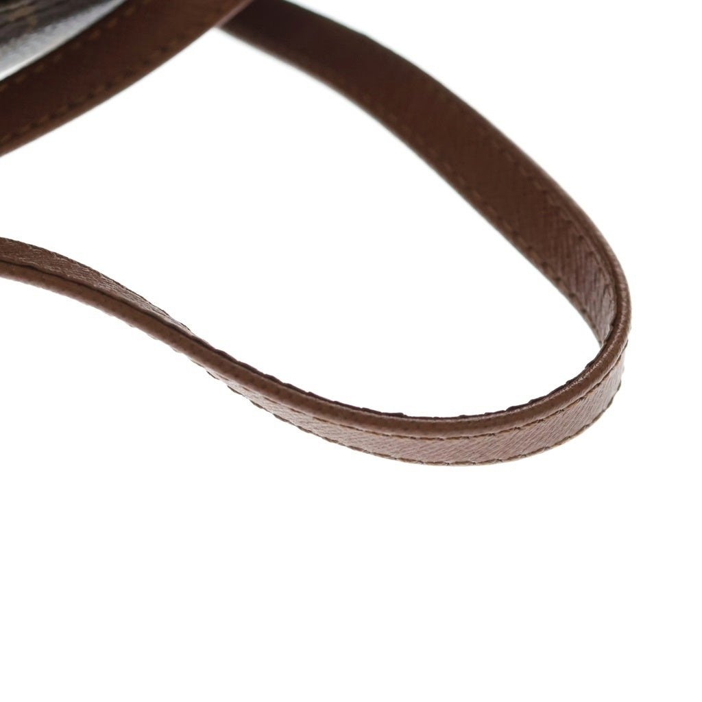 LOUIS VUITTON(ルイヴィトン) モノグラム パピヨン26 ハンドバッグ ブラウン レザー×PVC M51386 ゴールド金具 レディース