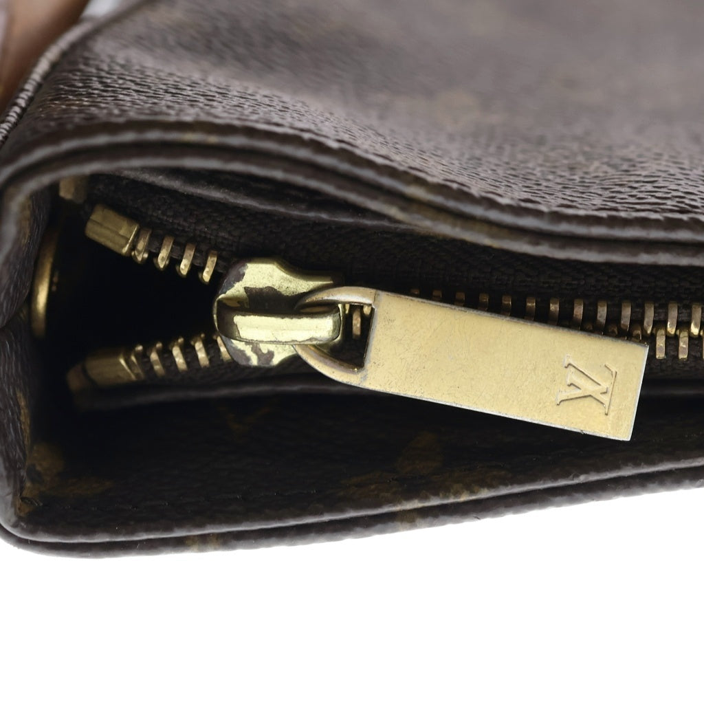 LOUIS VUITTON(ルイヴィトン) モノグラム ルーピングGM PVC レザー トートバッグ ハンドバッグ ショルダーバッグ ブラウン M51145 レディース