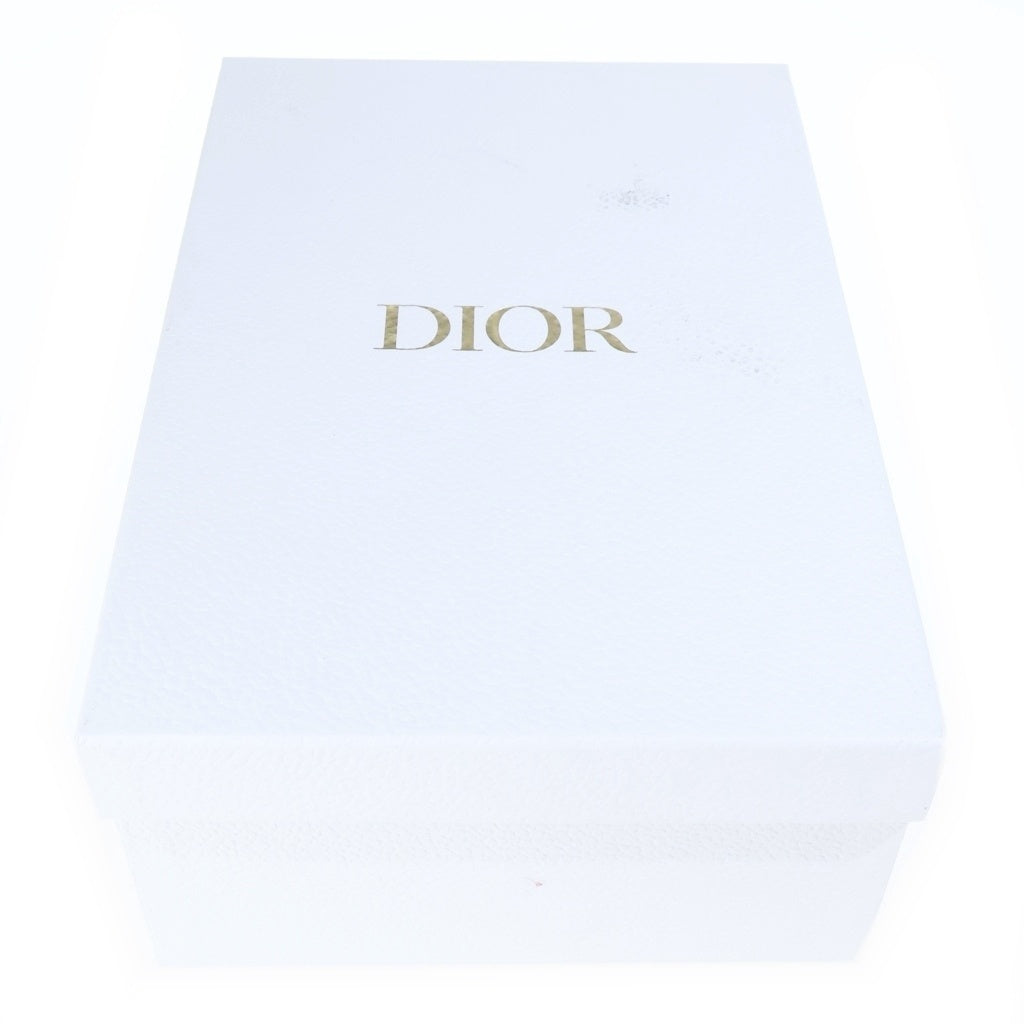 Christian Dior(クリスチャンディオール) ヒールリボンサンダル ブラック #37 1/2 レディース