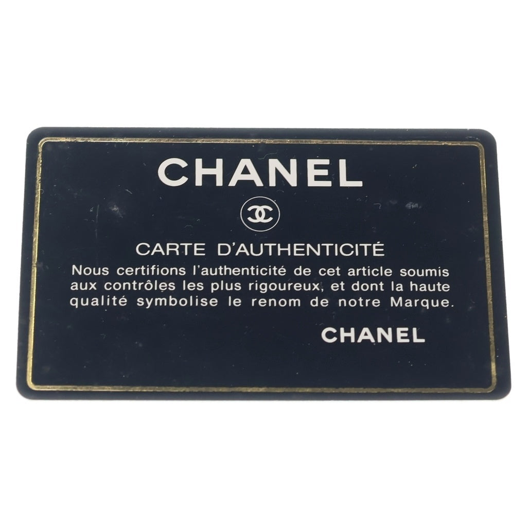 CHANEL(シャネル) デカココマーク メッセンジャーショルダーバッグ ブラック キャビア レディース