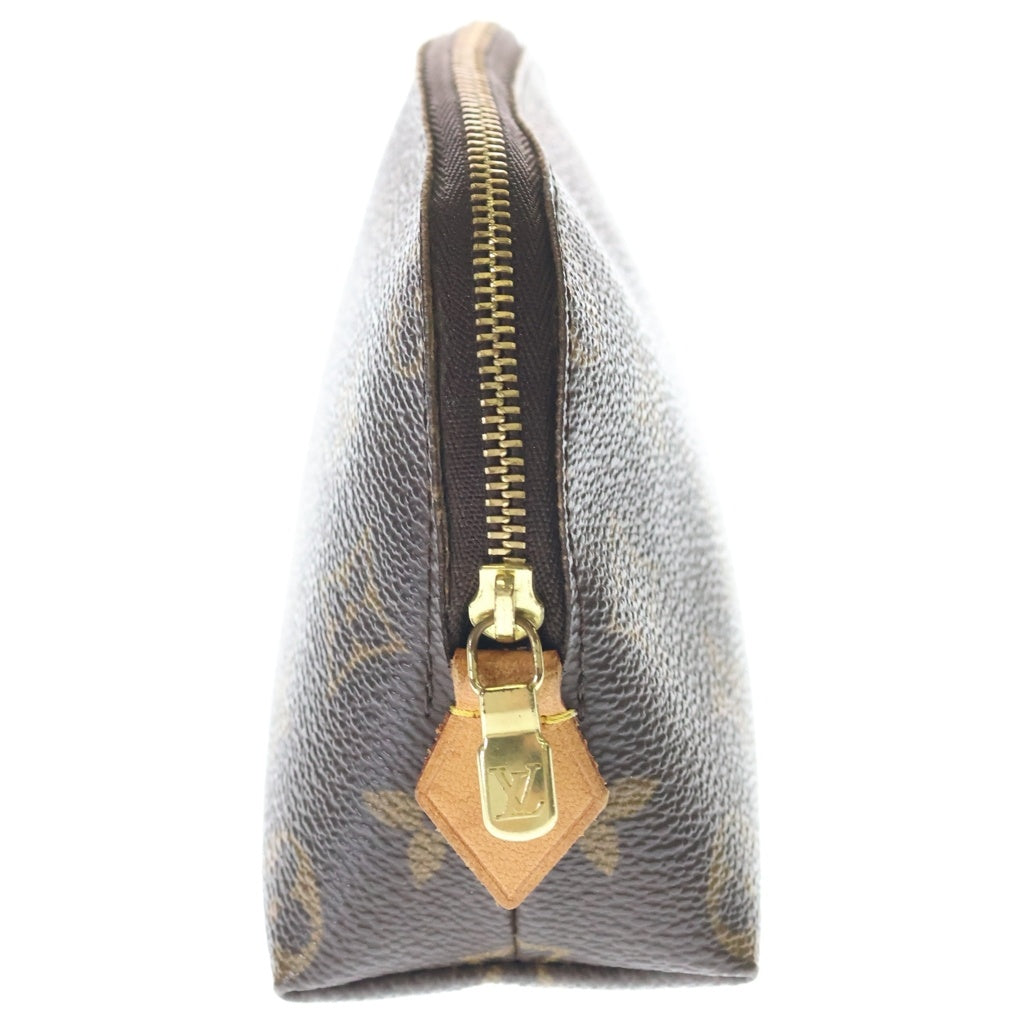 LOUIS VUITTON(ルイヴィトン) モノグラム ポシェットコスメティックPM レザーポーチ 小物入れ ブラウン M47515 レディース