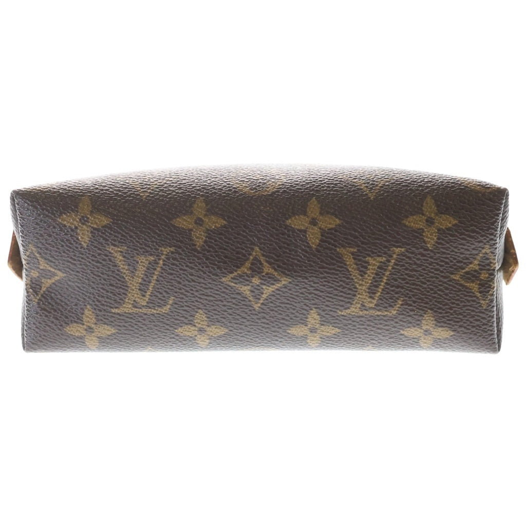 LOUIS VUITTON(ルイヴィトン) モノグラム ポシェットコスメティックPM レザーポーチ 小物入れ ブラウン M47515 レディース