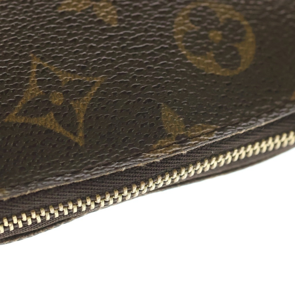 LOUIS VUITTON(ルイヴィトン) モノグラム ポシェットコスメティックPM レザーポーチ 小物入れ ブラウン M47515 レディース