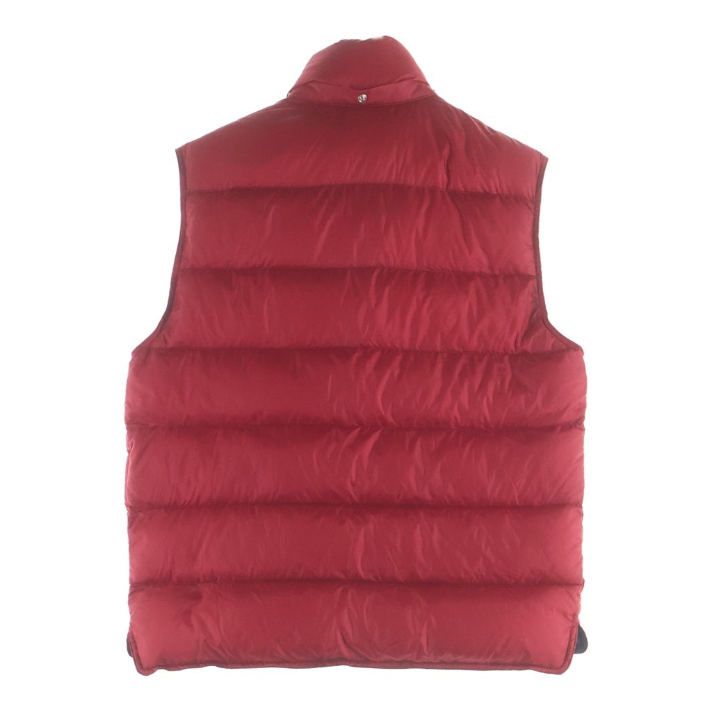 MONCLER(モンクレール) BILLECART ビルカート ナイロン ダウンベスト #2 レッド/ブルー E20914338649