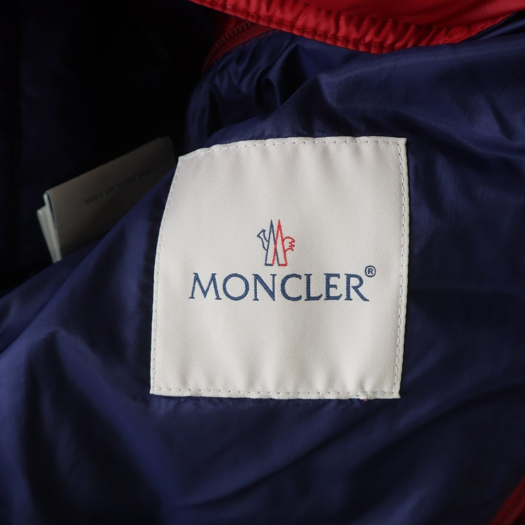 MONCLER(モンクレール) BILLECART ビルカート ナイロン ダウンベスト #2 レッド/ブルー E20914338649