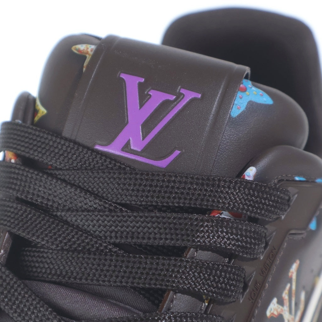 LOUIS VUITTON(ルイヴィトン) 26SS LV Trainer Sneaker モノグラム・ドーナツ LVトレイナー ローカットスニーカー レザーシューズ ブラウン 1AJWFU