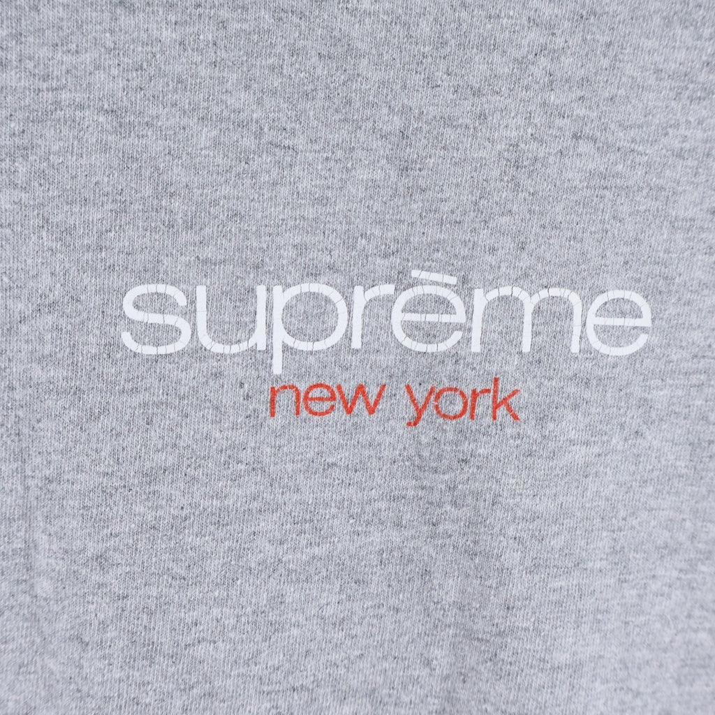 SUPREME(シュプリーム) クラッシックロゴ コットン 半袖 Tシャツ カットソー #XXL グレー