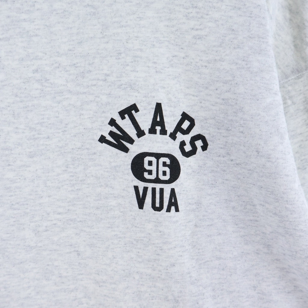 WTAPS(ダブルタップス) ×Champion チャンピオン コットン ロングスリーブTシャツ 長袖 カットソー グレー #XL C8-B413