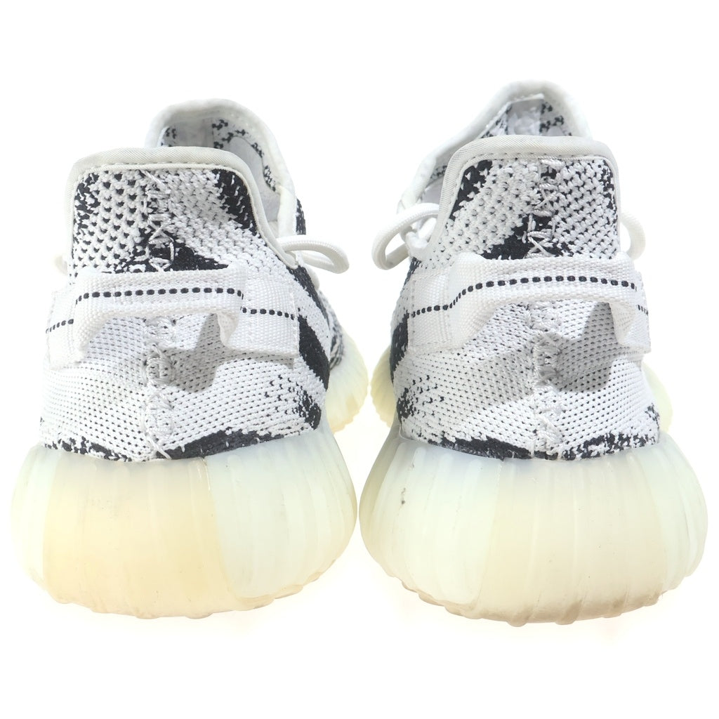 adidas(アディダス) イージーブースト ゼブラ ローカットスニーカー ブラック×ホワイト