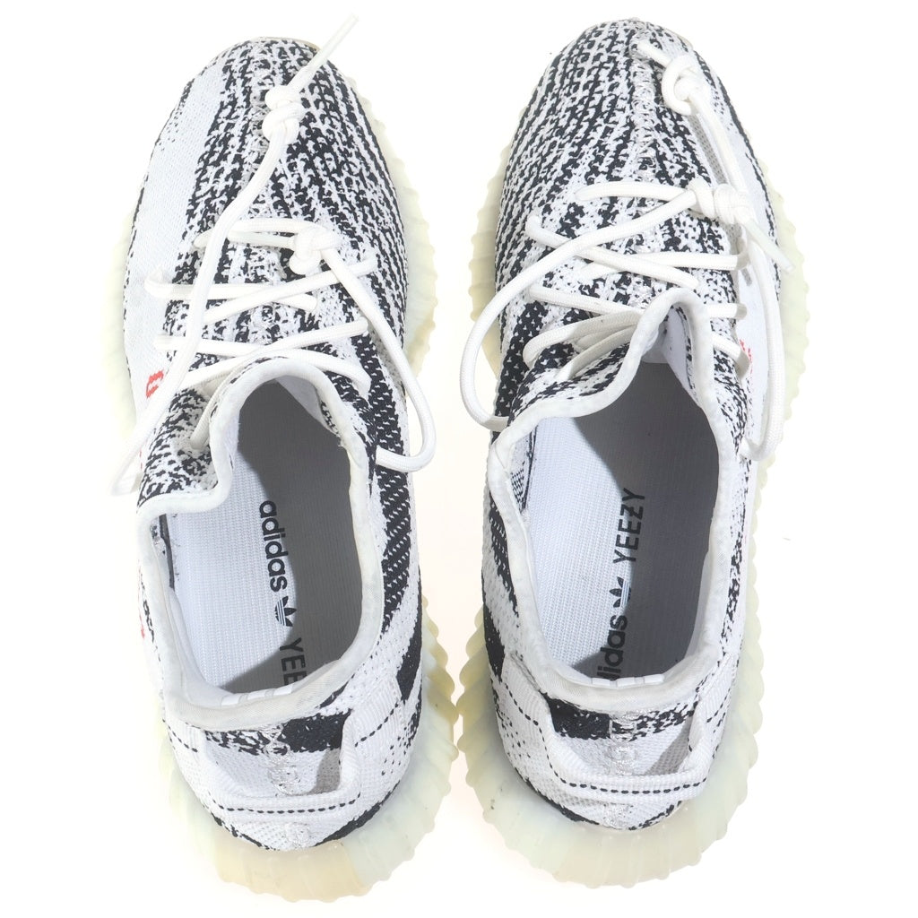 adidas(アディダス) イージーブースト ゼブラ ローカットスニーカー ブラック×ホワイト