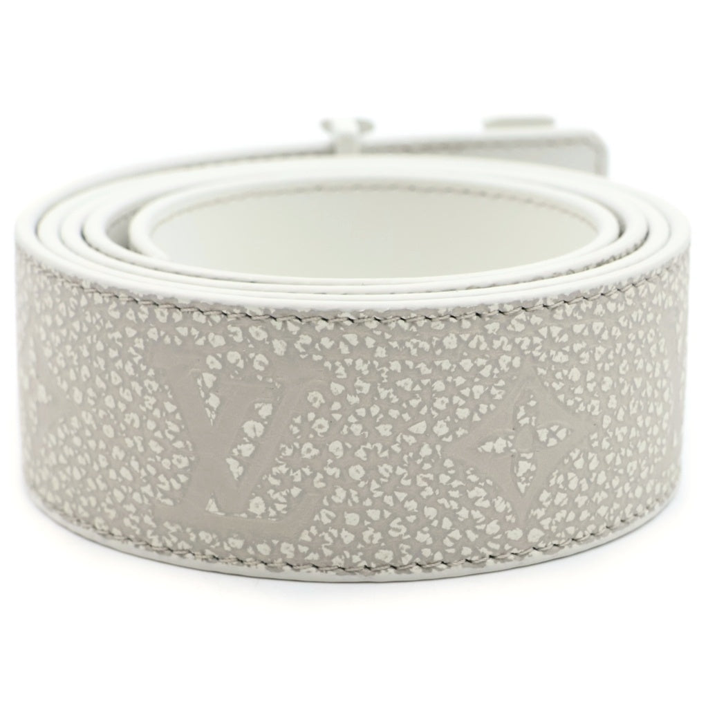 LOUIS VUITTON(ルイヴィトン) LVシェイプ MNG クライミング 40MM ベルト ホワイト M0572 レディース