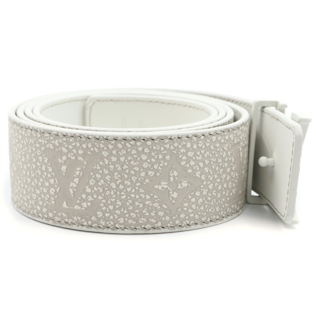 LOUIS VUITTON(ルイヴィトン) LVシェイプ MNG クライミング 40MM ベルト ホワイト M0572 レディース