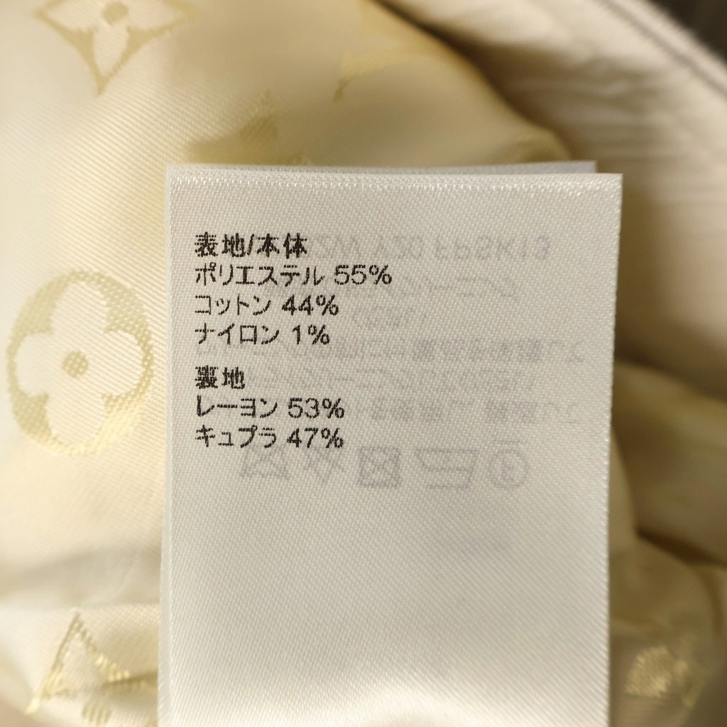 LOUIS VUITTON(ルイヴィトン) チェーン金具 ポリエステル×コットン スリット ロングスカート タイトスカート #34 ホワイト RW232W Y20FPSK13 レディース