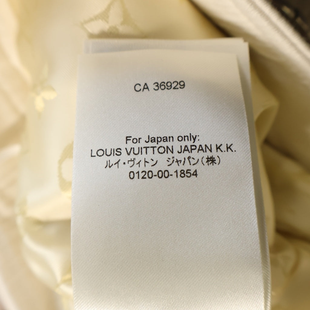LOUIS VUITTON(ルイヴィトン) チェーン金具 ポリエステル×コットン スリット ロングスカート タイトスカート #34 ホワイト RW232W Y20FPSK13 レディース