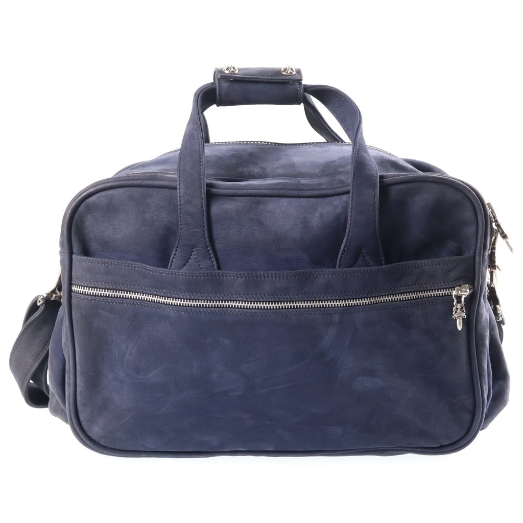 CHROME HEARTS(クロムハーツ) DIAPER BAG ダイパーバッグ ダガージップ スウェード ネイビー
