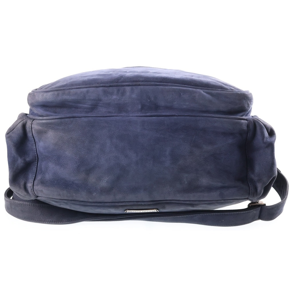 CHROME HEARTS(クロムハーツ) DIAPER BAG ダイパーバッグ ダガージップ スウェード ネイビー