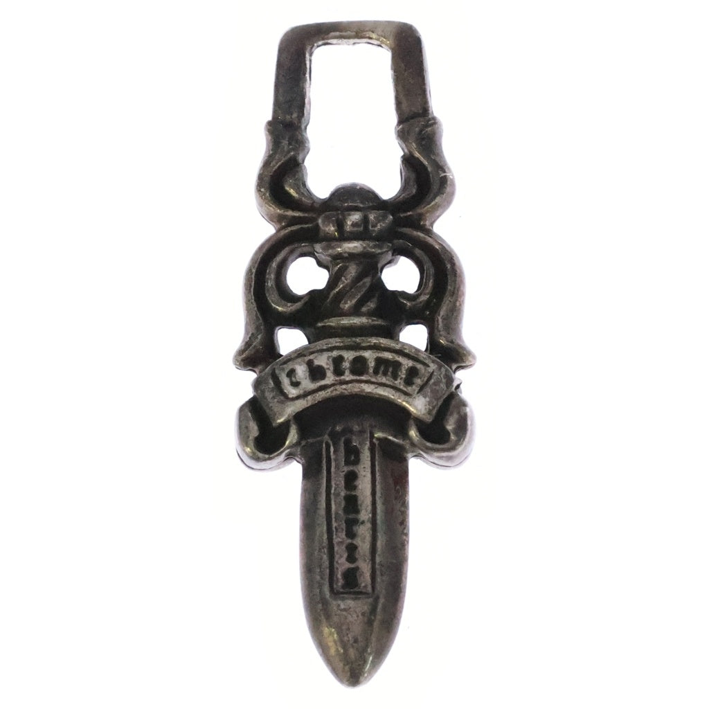 CHROME HEARTS(クロムハーツ) DAGGER ZIP1 ダガージップ ネックレス トップ チャーム SV925 シルバー
