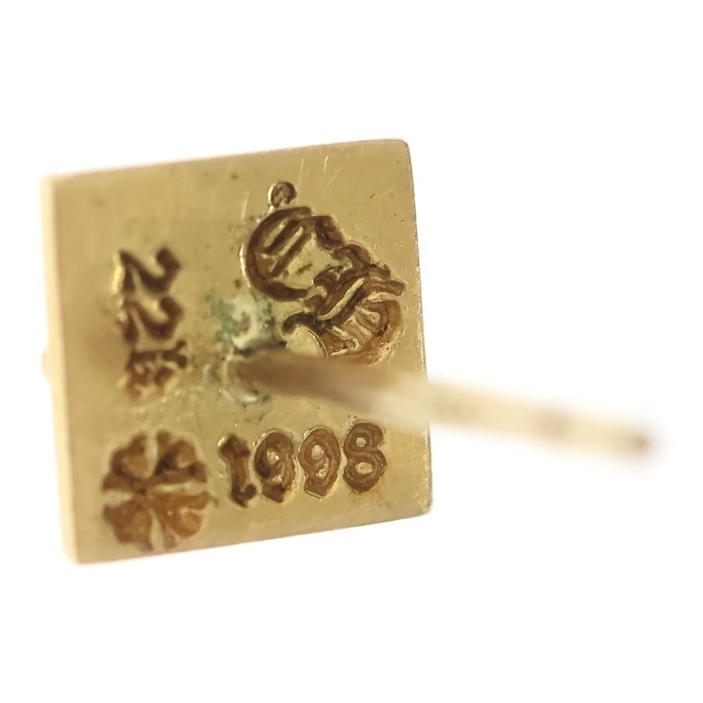 CHROME HEARTS(クロムハーツ) 22K STUD PYRAMID PLS ピラミッドスタッドプラス ピアス ゴールド