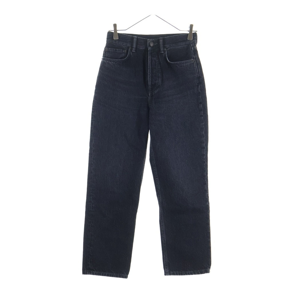 Acne Studios(アクネ ストゥディオズ) ウォッシュデニム パンツ コットン ブラック レディース