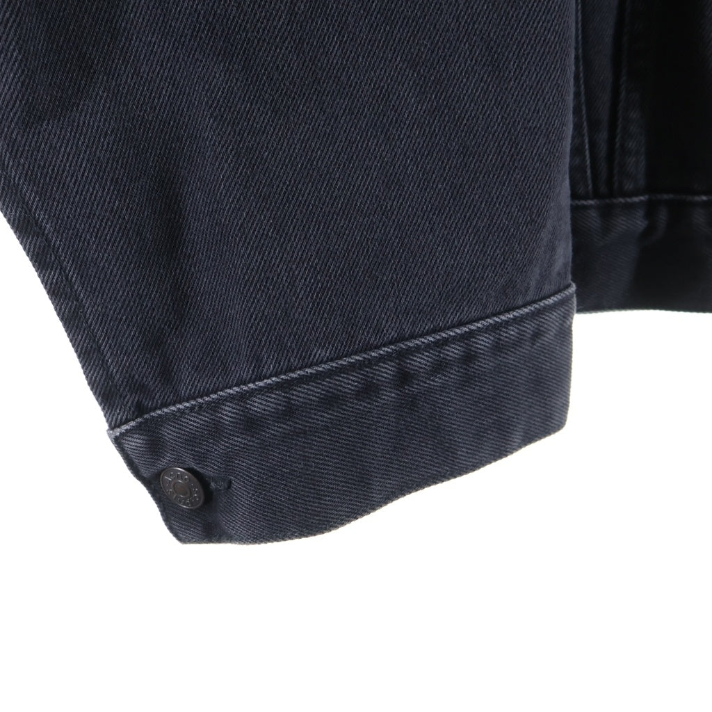 Acne Studios(アクネ ストゥディオズ) オーバーサイズ デニム ジャケット ブラック レディース