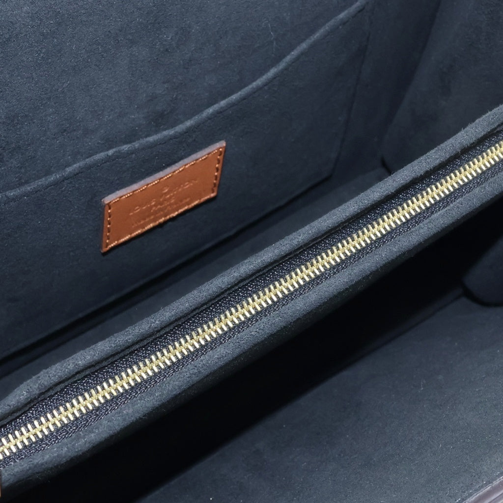 LOUIS VUITTON(ルイヴィトン) モノグラムリバース ドーフィーヌMM PVC レザー ショルダーバッグ ICタイプ ブラウン M45958 レディース