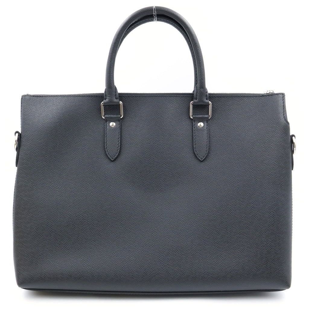 LOUIS VUITTON(ルイヴィトン) タイガ アントン ブリーフケース レザー ビジネスバッグ ハンドバッグ ICタイプ ブラック M33417