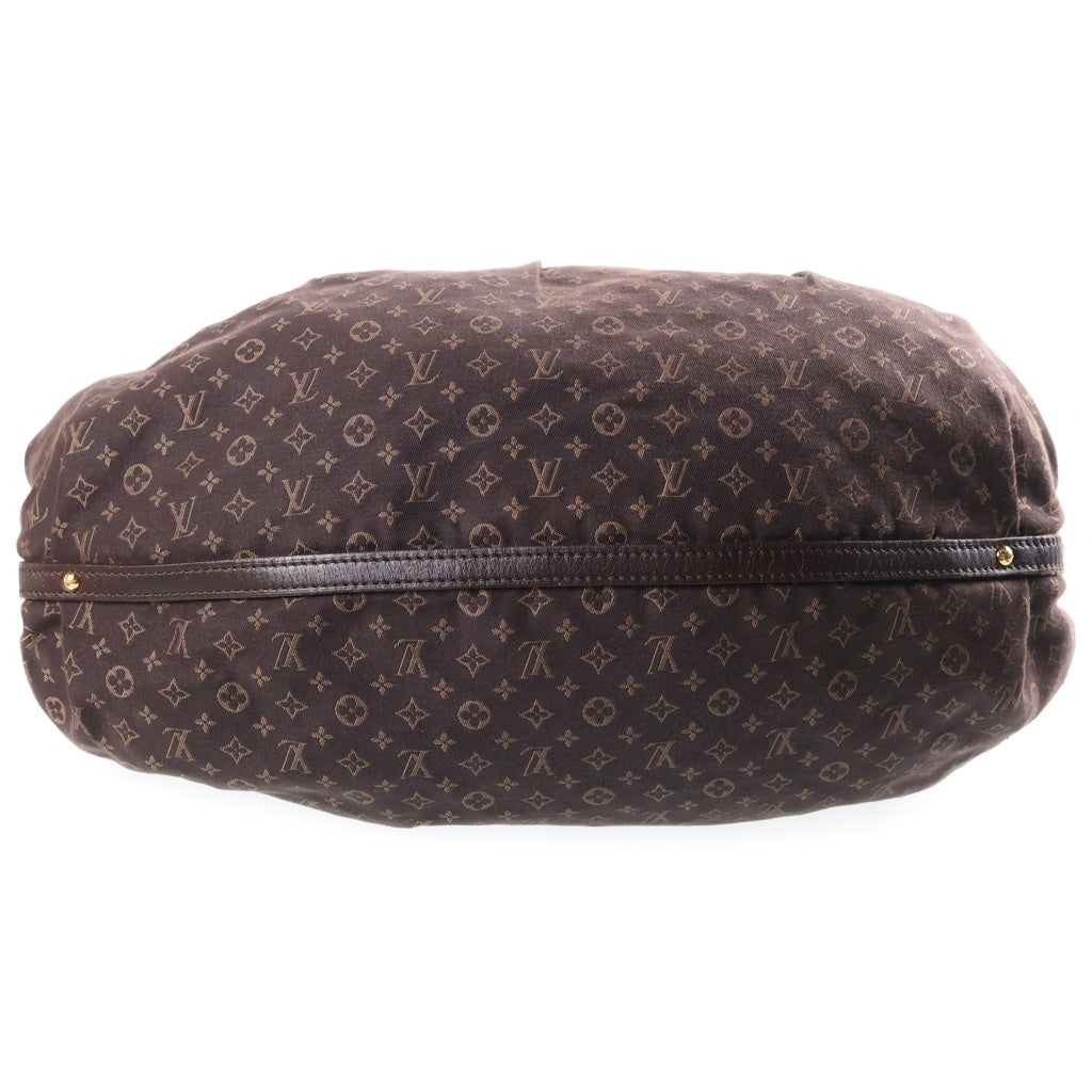 LOUIS VUITTON(ルイヴィトン) モノグラム イディール ファンタジー ハンドバッグ トートバッグ ブラウン レザー×キャンバス M40408 ゴールド金具 レディース