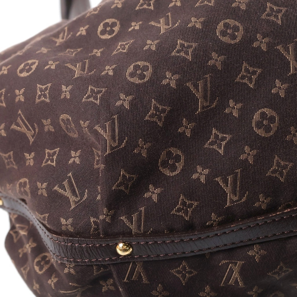 LOUIS VUITTON(ルイヴィトン) モノグラム イディール ファンタジー ハンドバッグ トートバッグ ブラウン レザー×キャンバス M40408 ゴールド金具 レディース