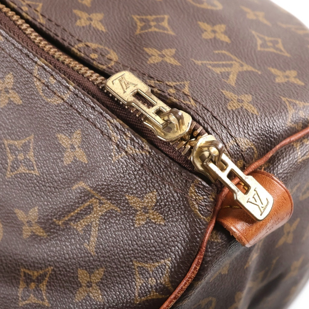 LOUIS VUITTON(ルイヴィトン) モノグラム キーポル55 ボストンバッグ ハンドバッグ PVC×レザー ブラウン M41424