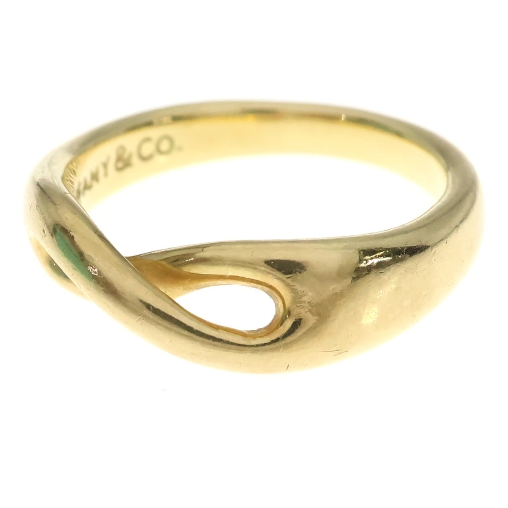TIFFANY & Co.(ティファニー) インフィニティリング イエローゴールド #12 750YG
