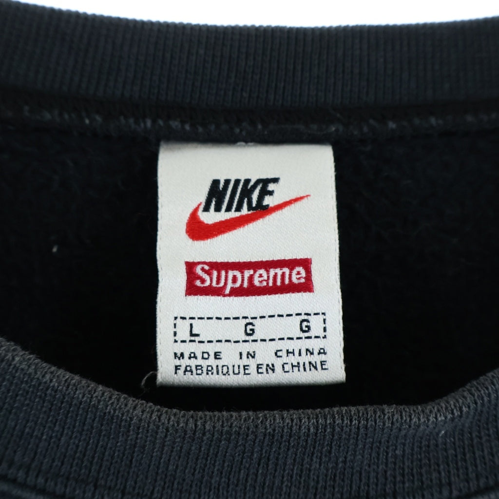 SUPREME(シュプリーム) ×SUPREME 20AW Jewel Crewneck ジュエル クルーネックスウェット トレーナー ブラック CW9699-010