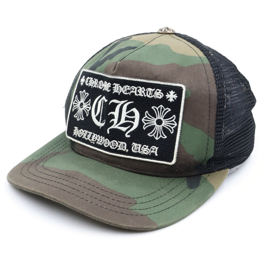 CHROME HEARTS(クロムハーツ) トラッカーキャップ CH カモフラ カーキ