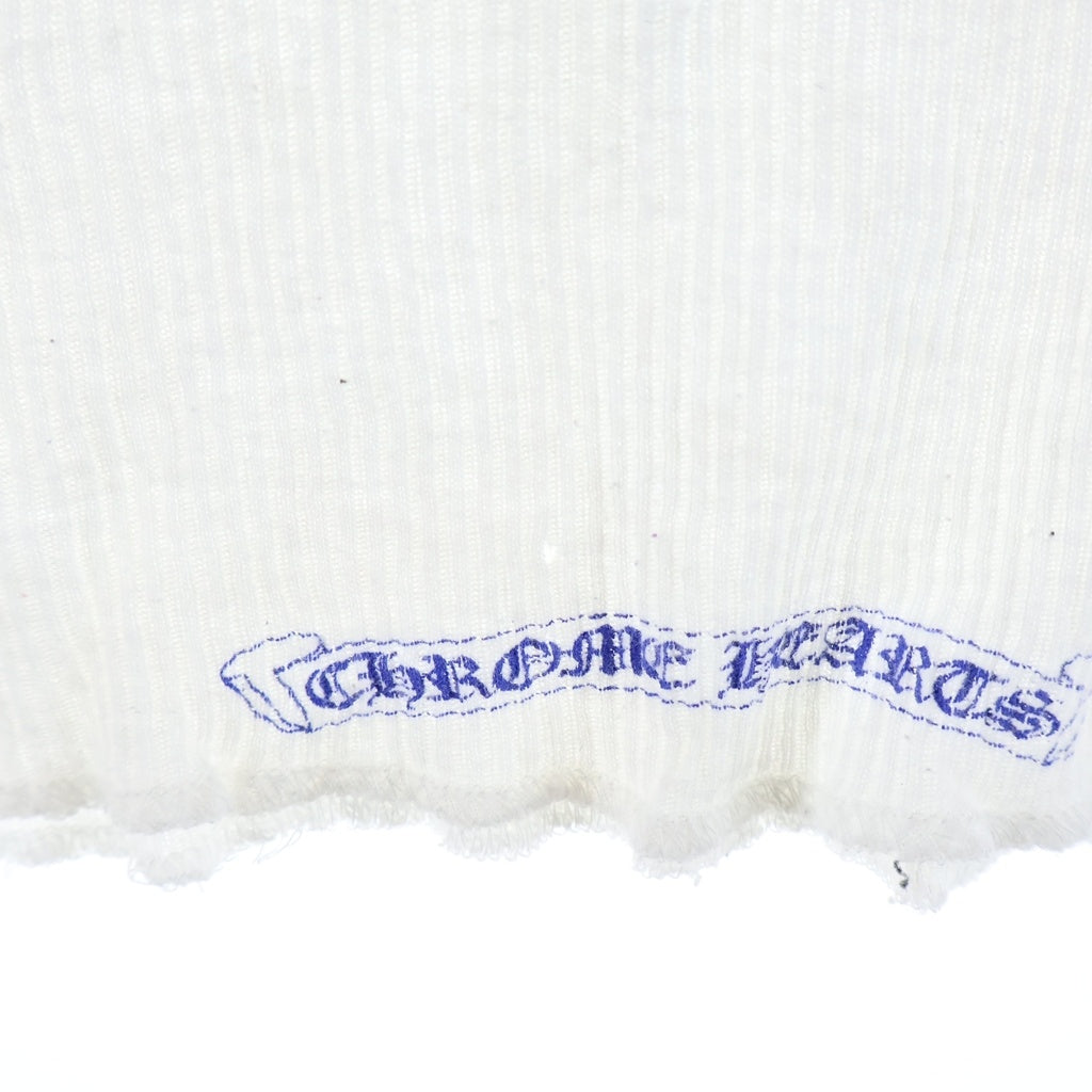 CHROME HEARTS(クロムハーツ) CHプラスロゴプリント タンクトップ ホワイト レディース