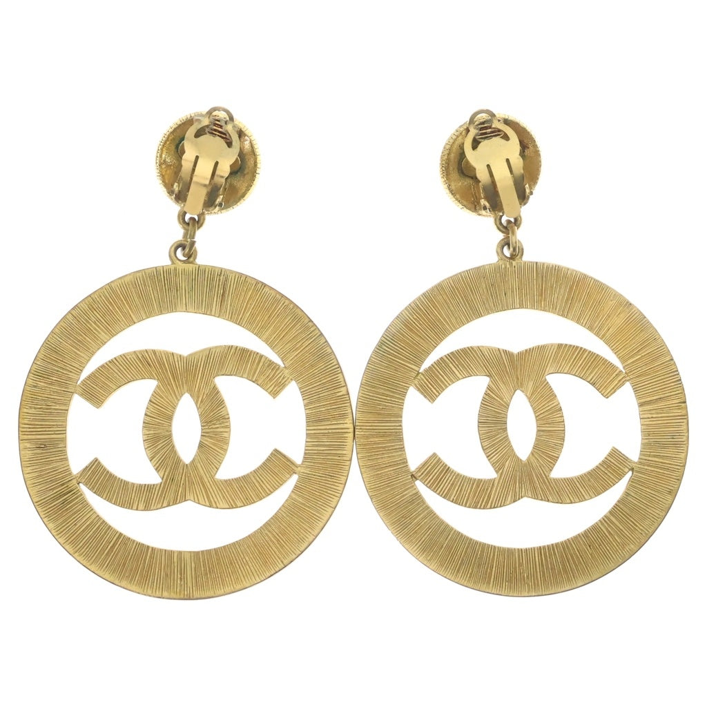 CHANEL(シャネル) デカココマーク イヤリング ゴールド GP レディース