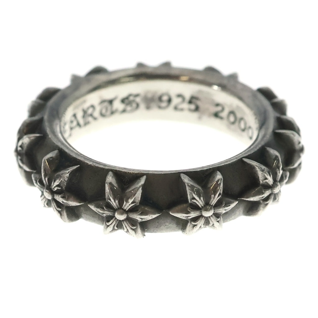 CHROME HEARTS(クロムハーツ) STAR BAND スターバンド シルバーリング #15