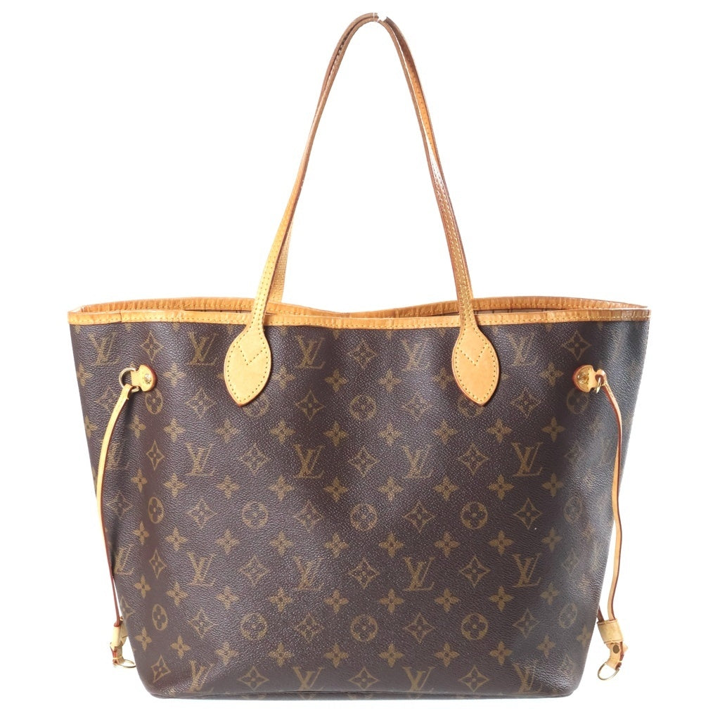 LOUIS VUITTON(ルイヴィトン) モノグラム ネヴァーフルMM トートバッグ ブラウン PVC×レザー M40156 レディース