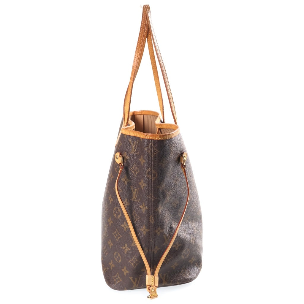 LOUIS VUITTON(ルイヴィトン) モノグラム ネヴァーフルMM トートバッグ ブラウン PVC×レザー M40156 レディース