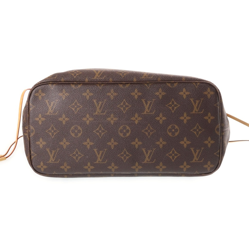 LOUIS VUITTON(ルイヴィトン) モノグラム ネヴァーフルMM トートバッグ ブラウン PVC×レザー M40156 レディース