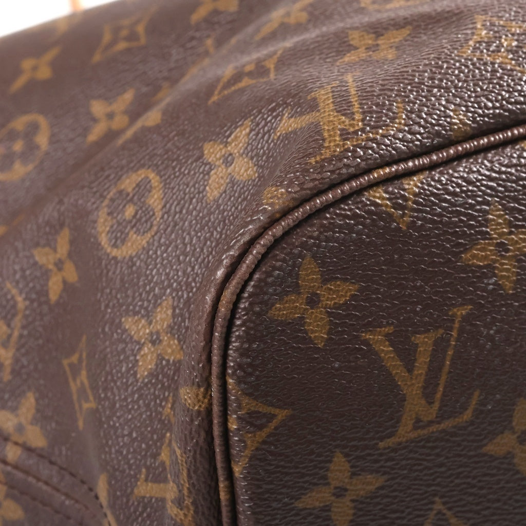 LOUIS VUITTON(ルイヴィトン) モノグラム ネヴァーフルMM トートバッグ ブラウン PVC×レザー M40156 レディース