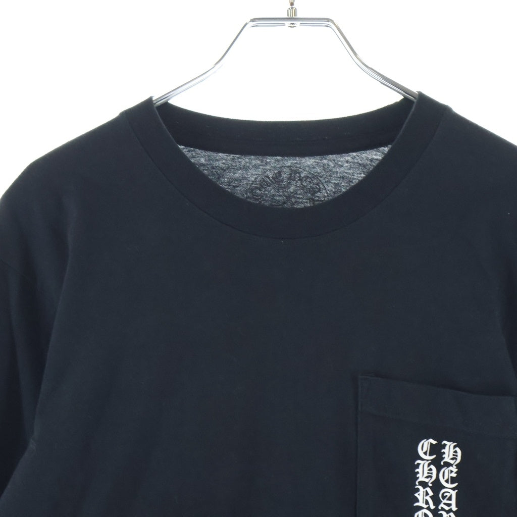 CHROME HEARTS(クロムハーツ) バックホースシュースターTシャツ カットソー ブラック #S